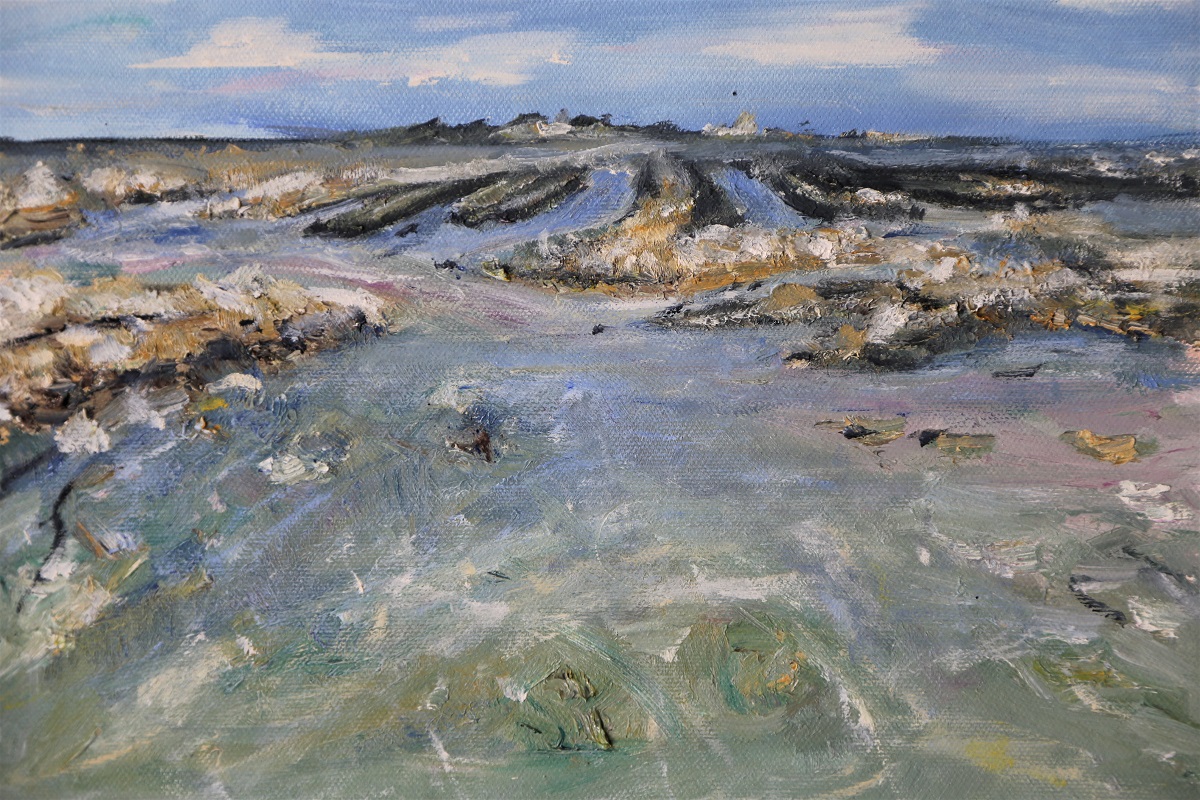26x31 Öl auf Leinwand