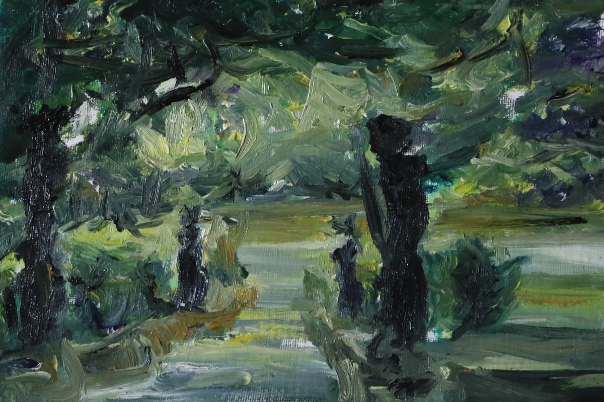 18x24 Acryl auf Leinwand