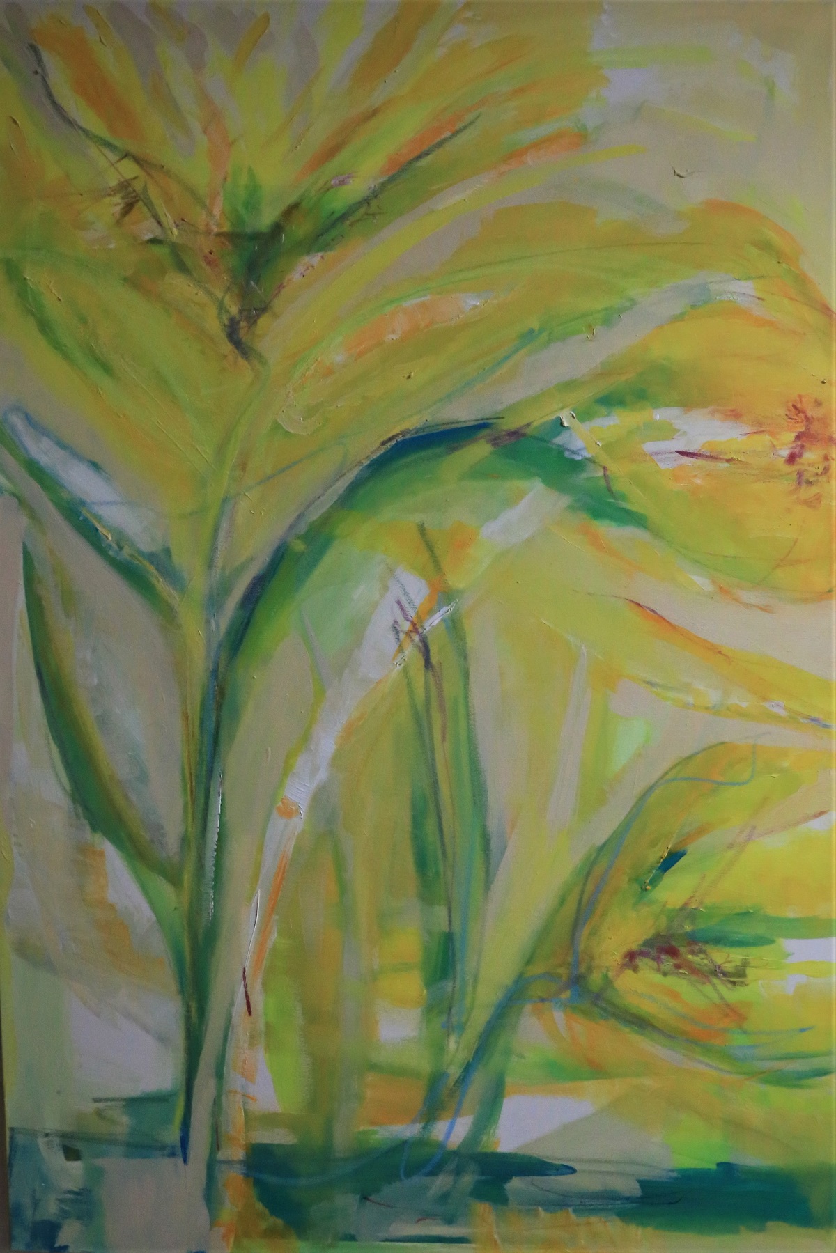 80x120 Acryl auf Leinwand
