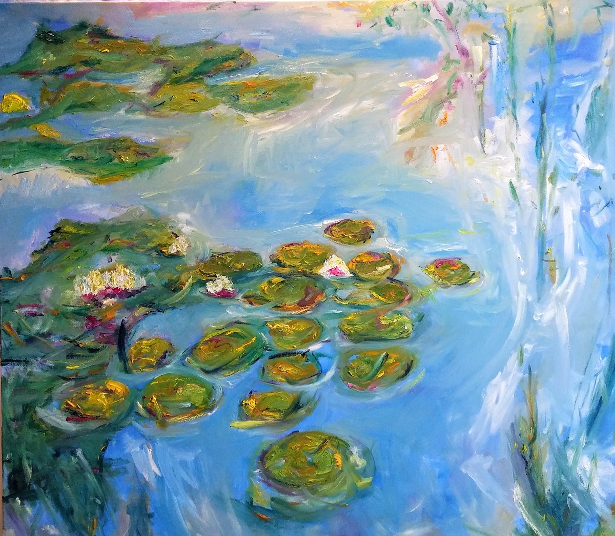 120x140 Öl auf Leinwand