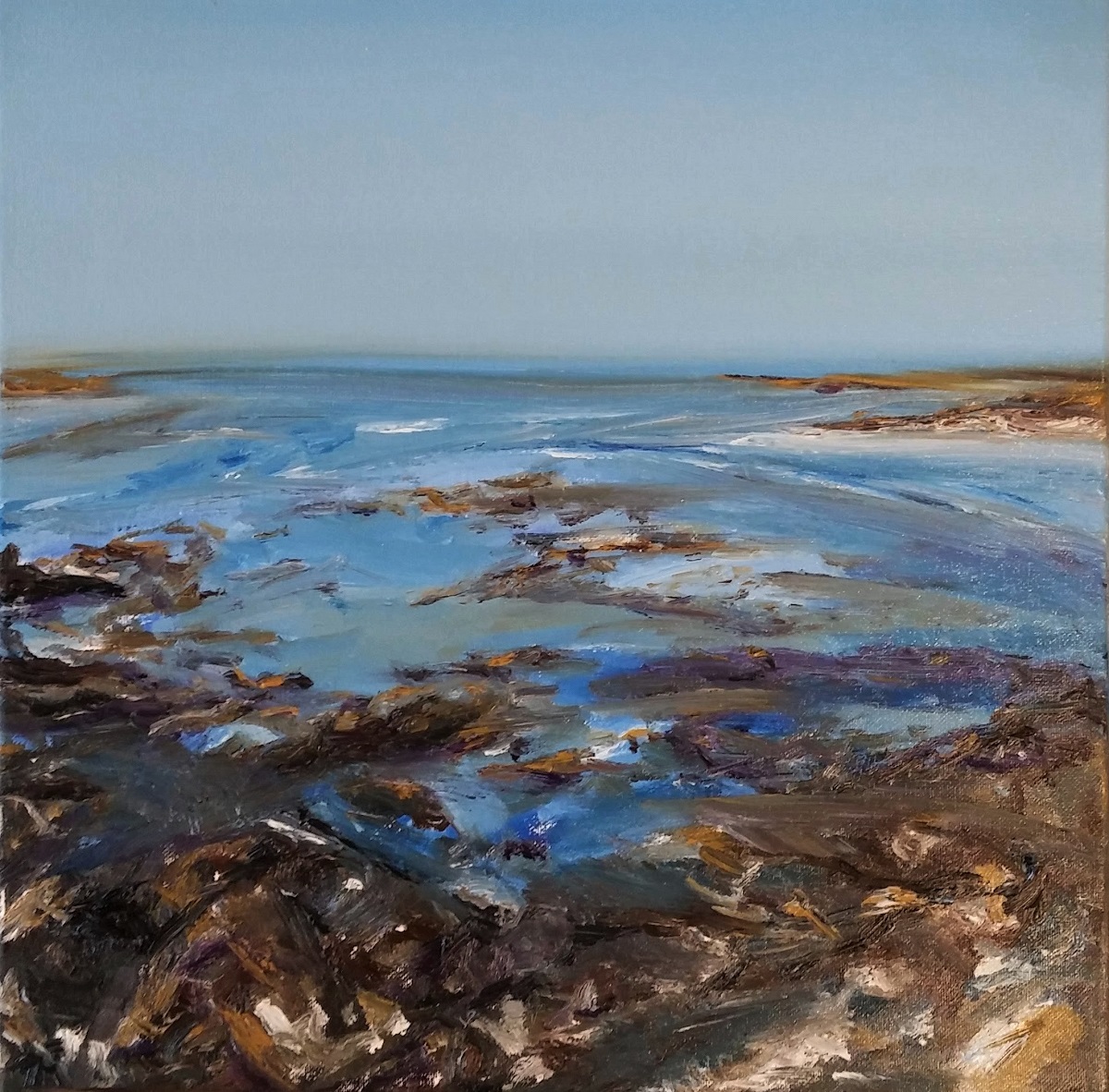 40x40 Öl auf Leinwand