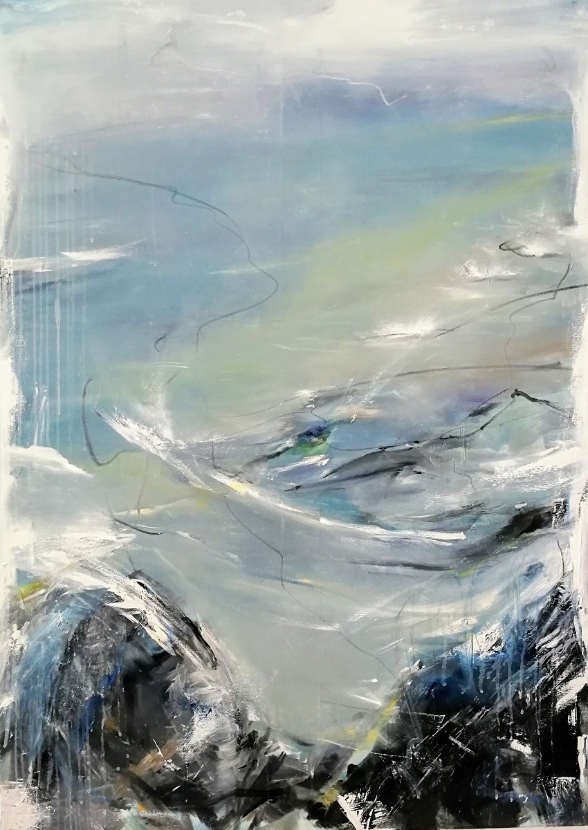100x140 Öl auf Leinwand