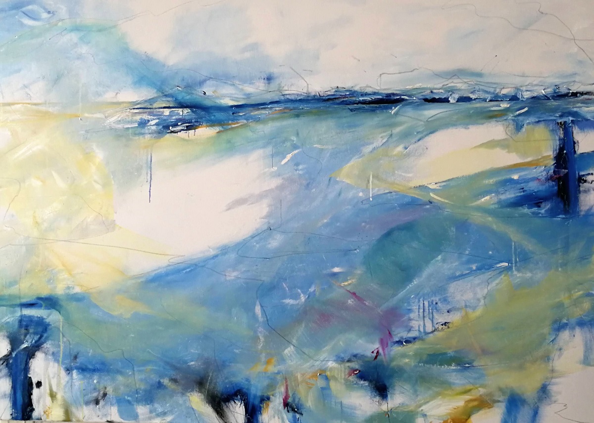 100x140 Öl auf Leinwand