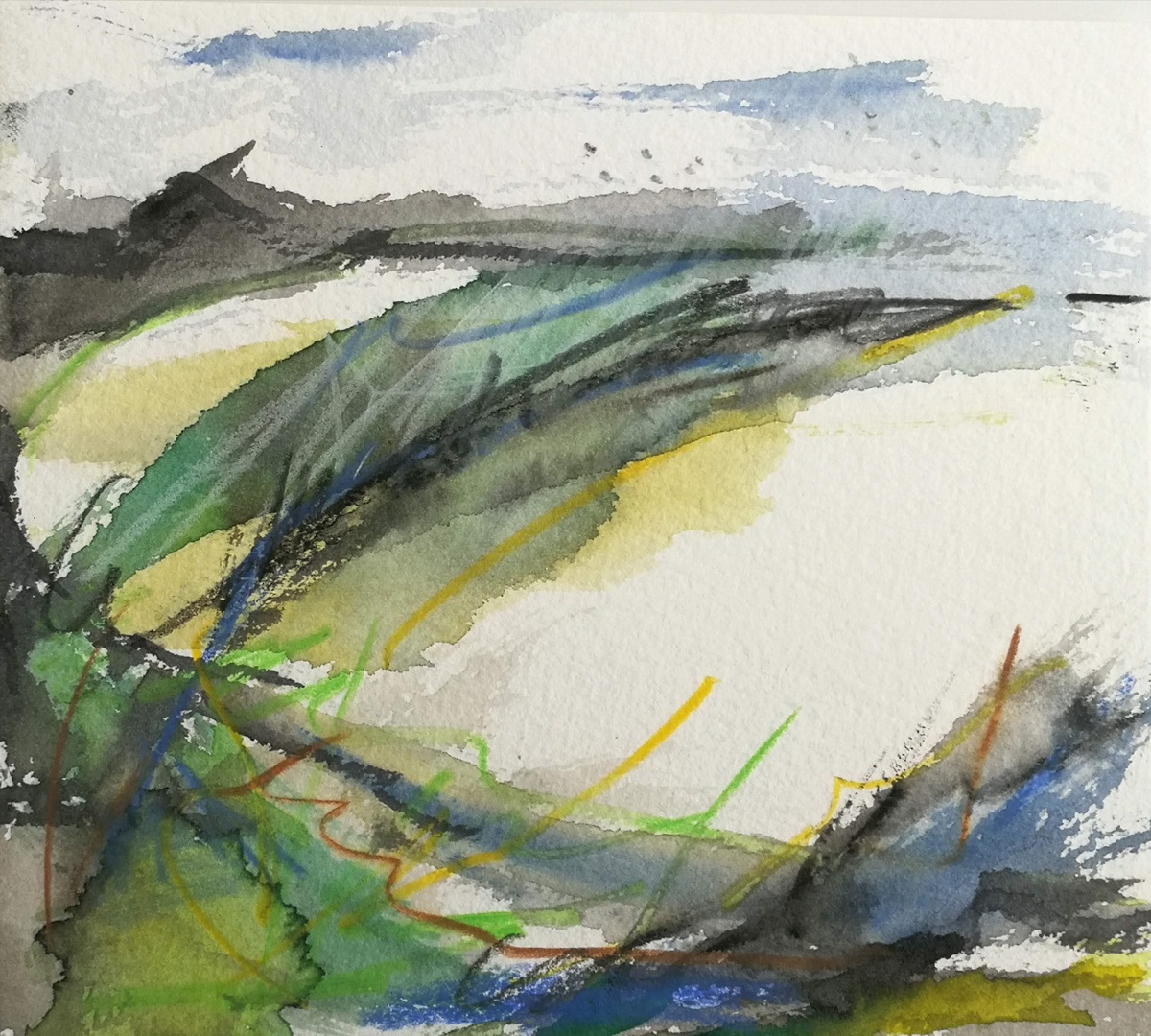 Aquarell auf Papier
