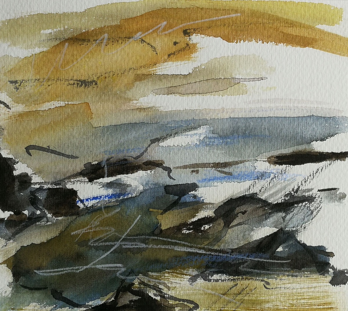 Aquarell auf Papier