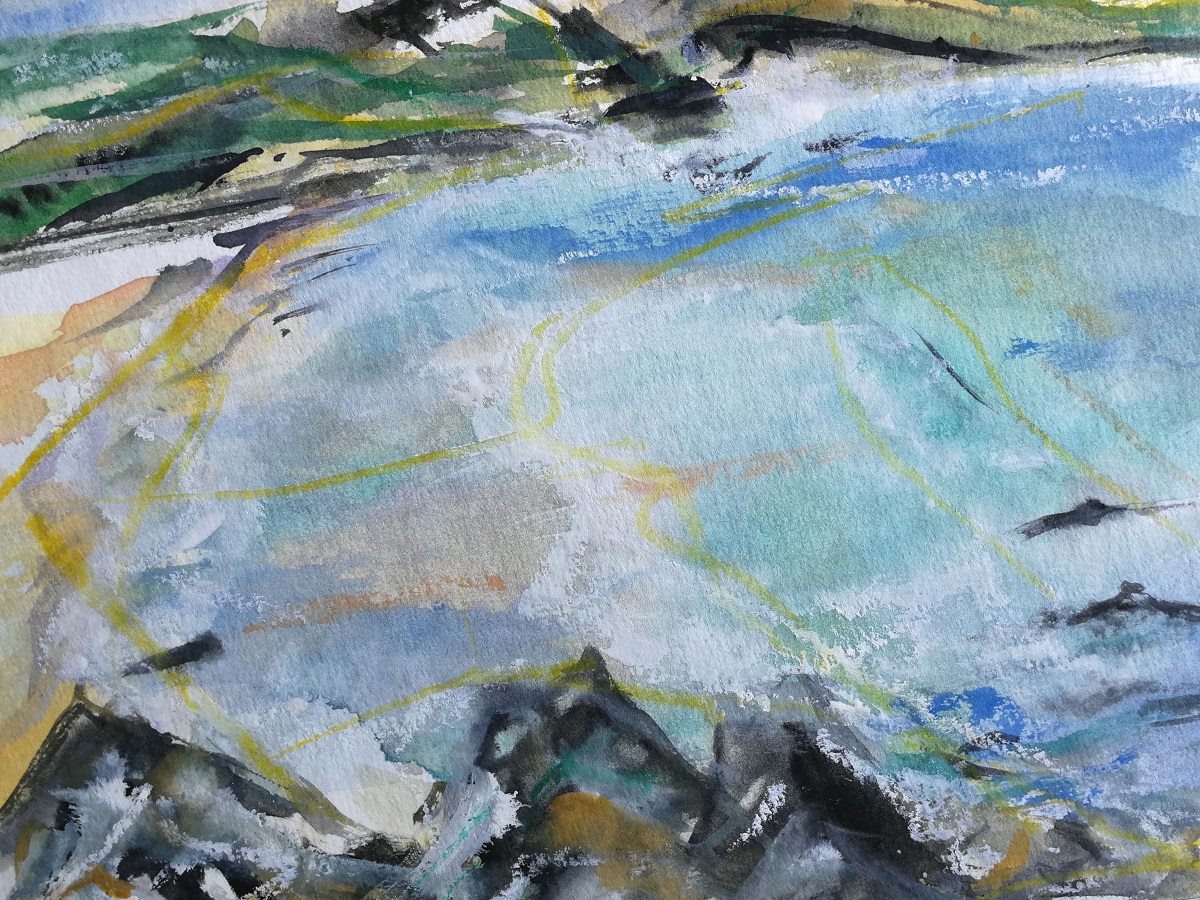 Aquarell auf Papier